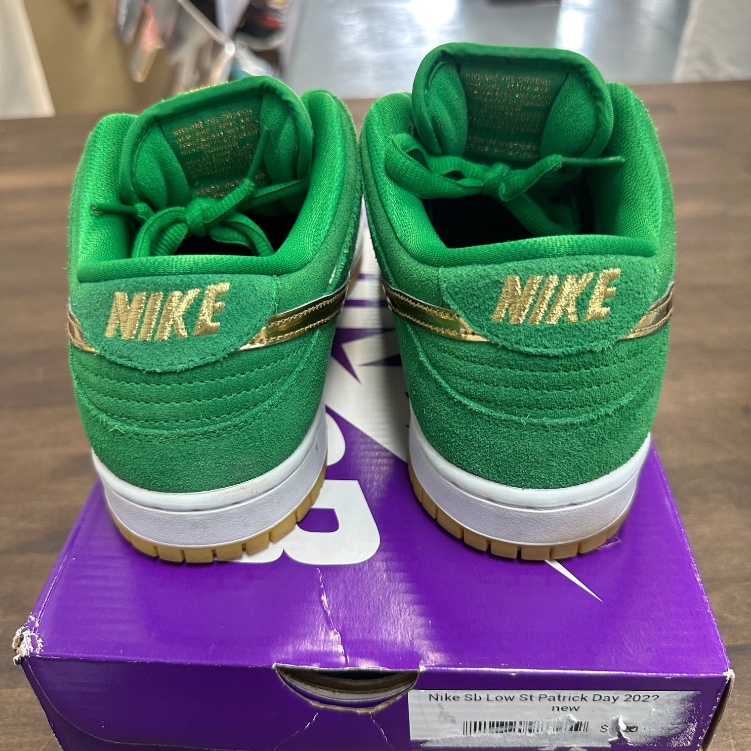 St. Patrick Day SB Dunk Low (USED)