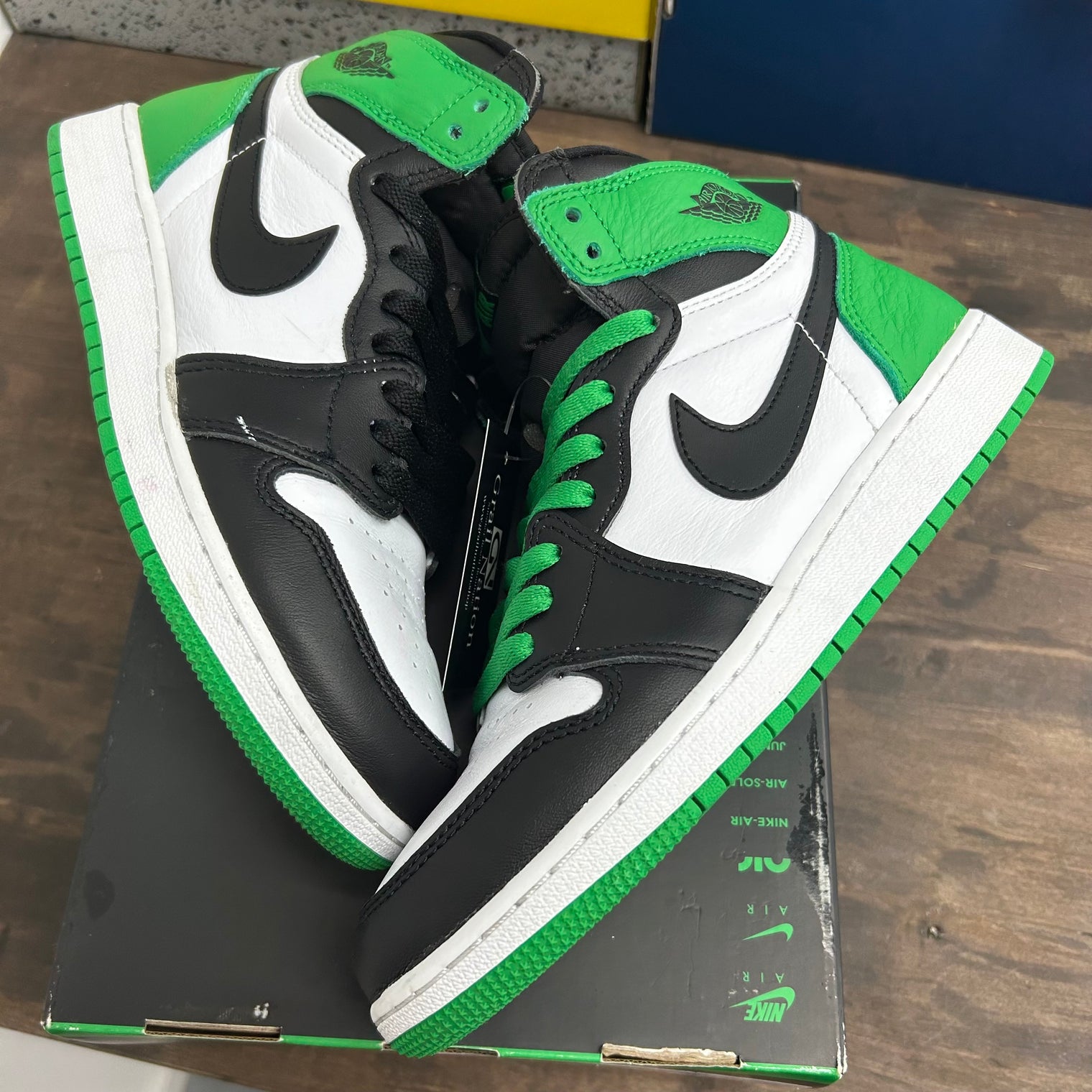 Lucky Green Jordan 1 High (GS) (Used, No Lid)