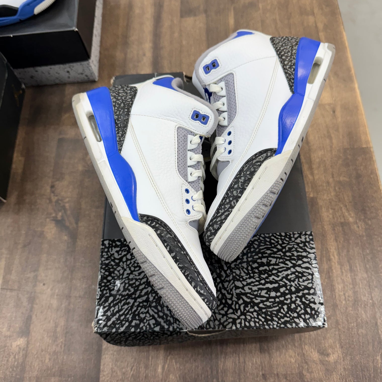 Racer Blue Jordan 3 Retro (USED)