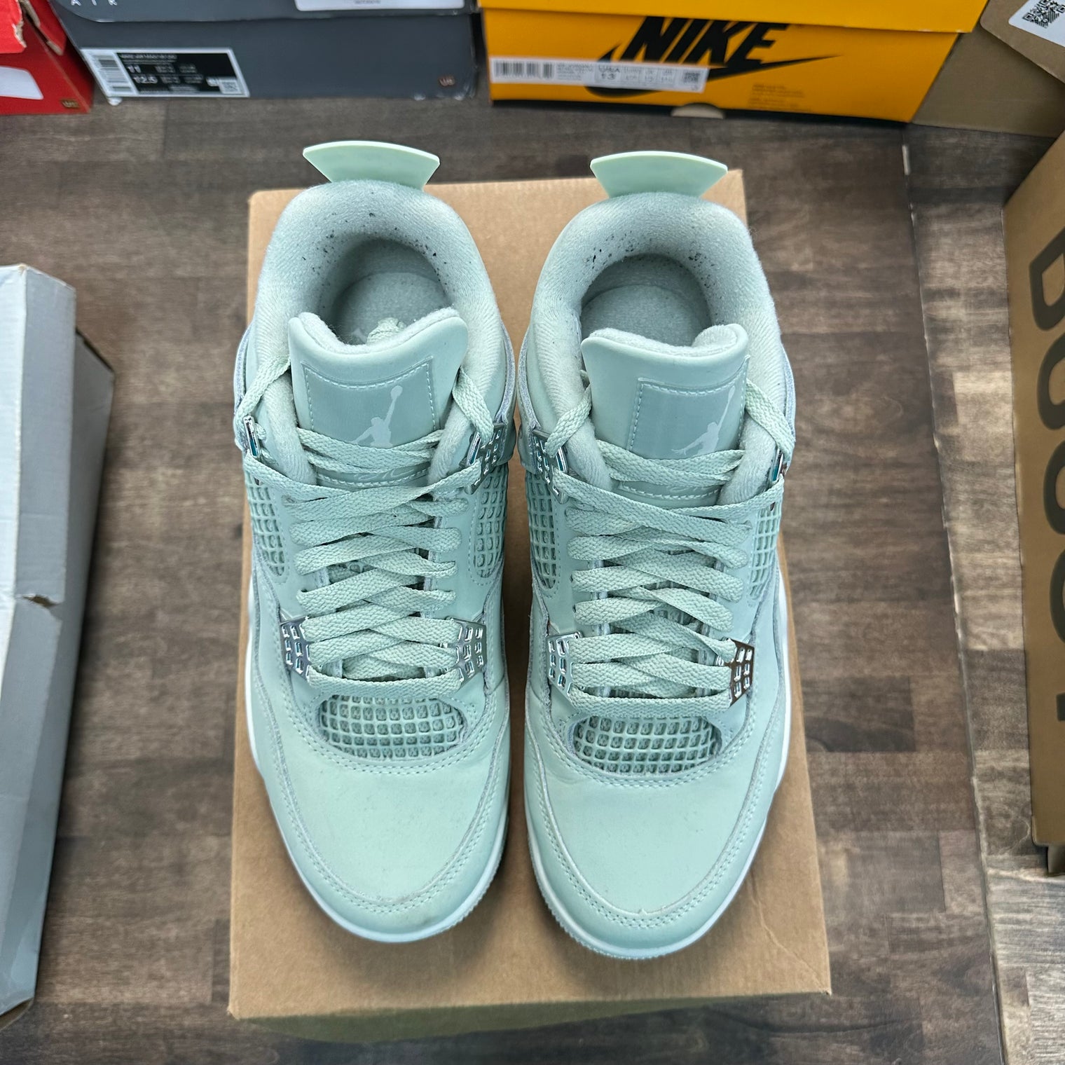 Seafoam Sail Jordan 4 Retro (W) (USED, No Box)