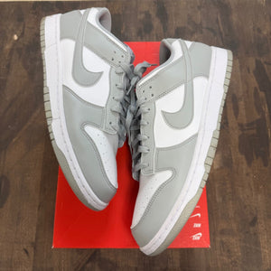 Nike Dunk Low White Light Smoke Grey - Image 1