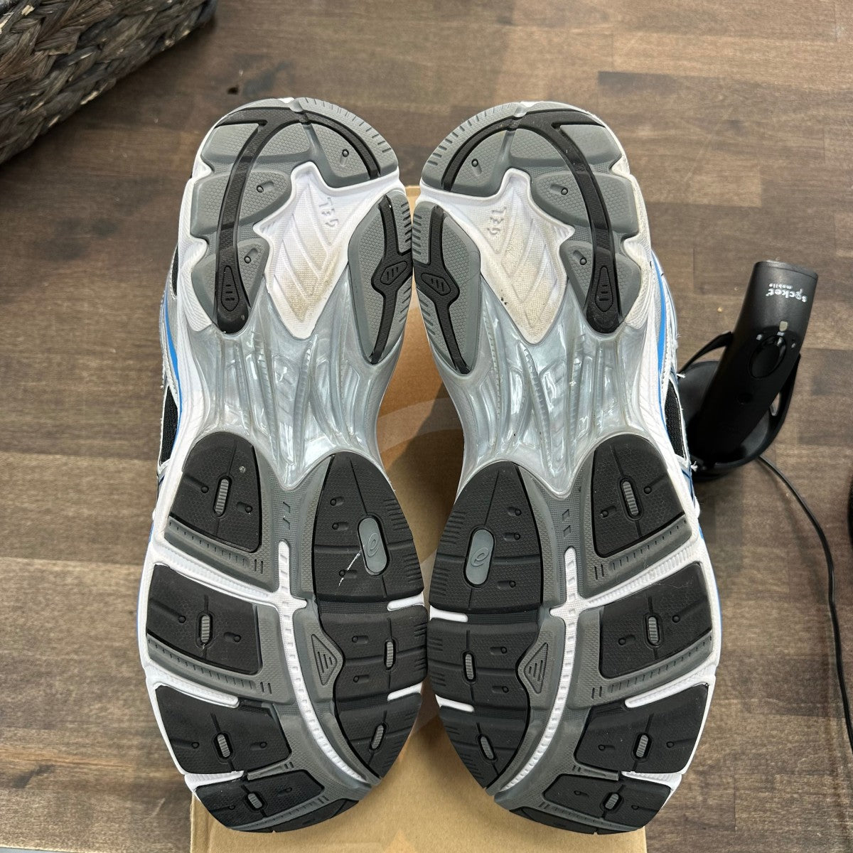 ASICS GT-2160 Black Pure Silver Bright Blue - Image 5