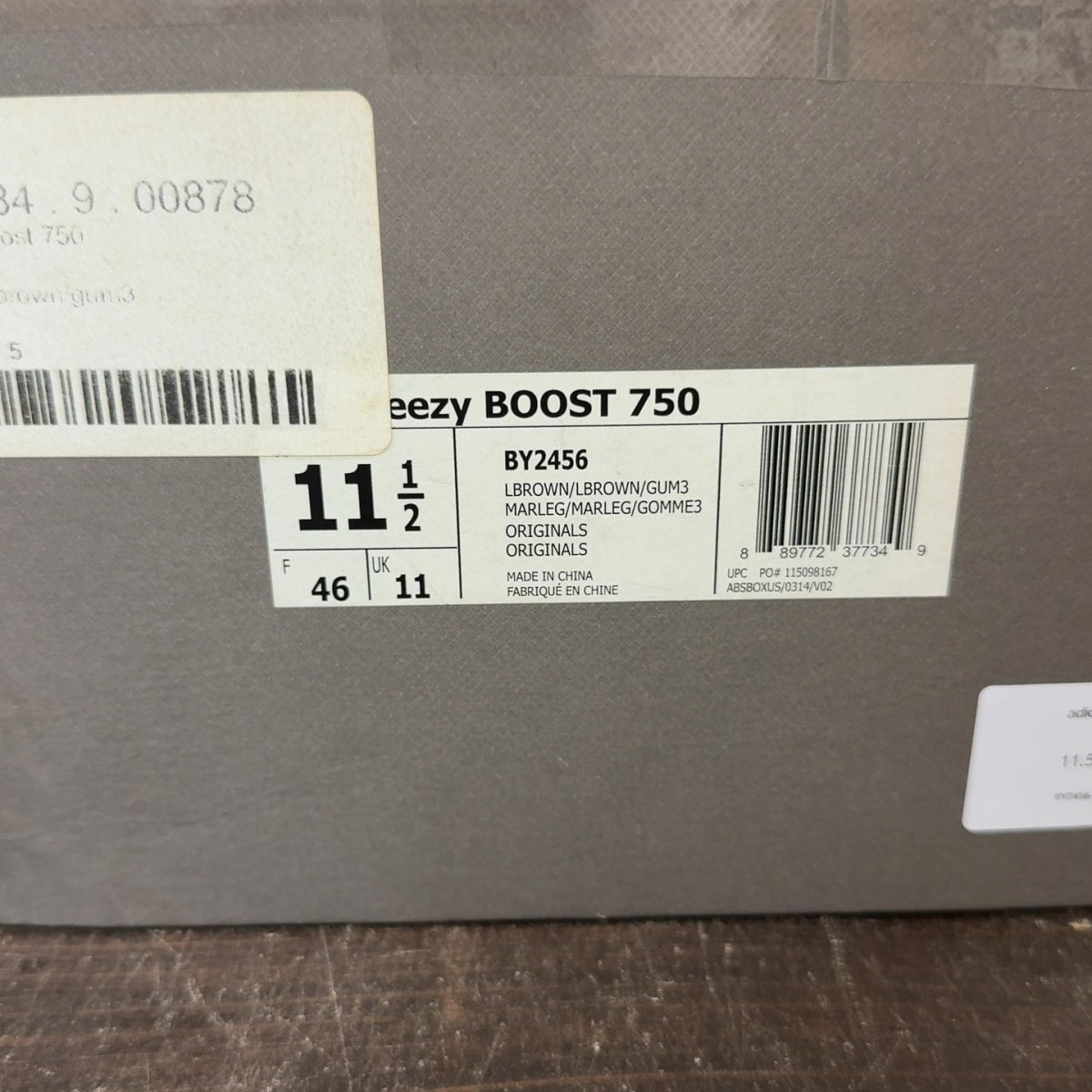 adidas Yeezy Boost 750 Chocolate - Image 7
