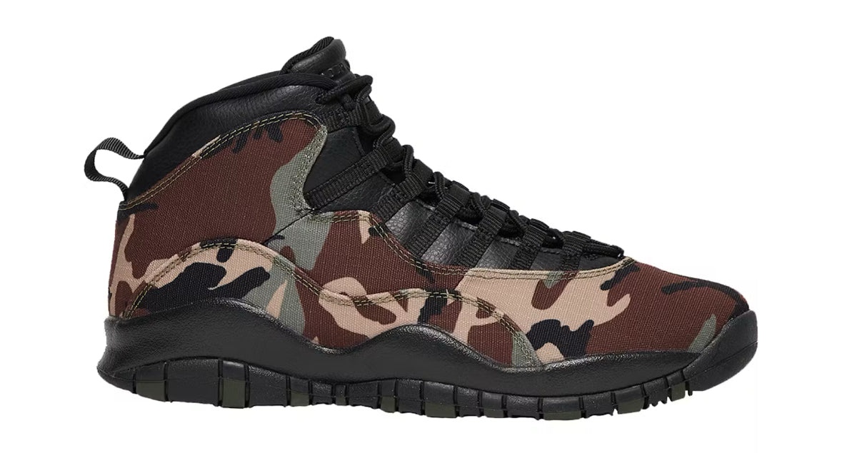 Woodland Camo Jordan 10 Retro