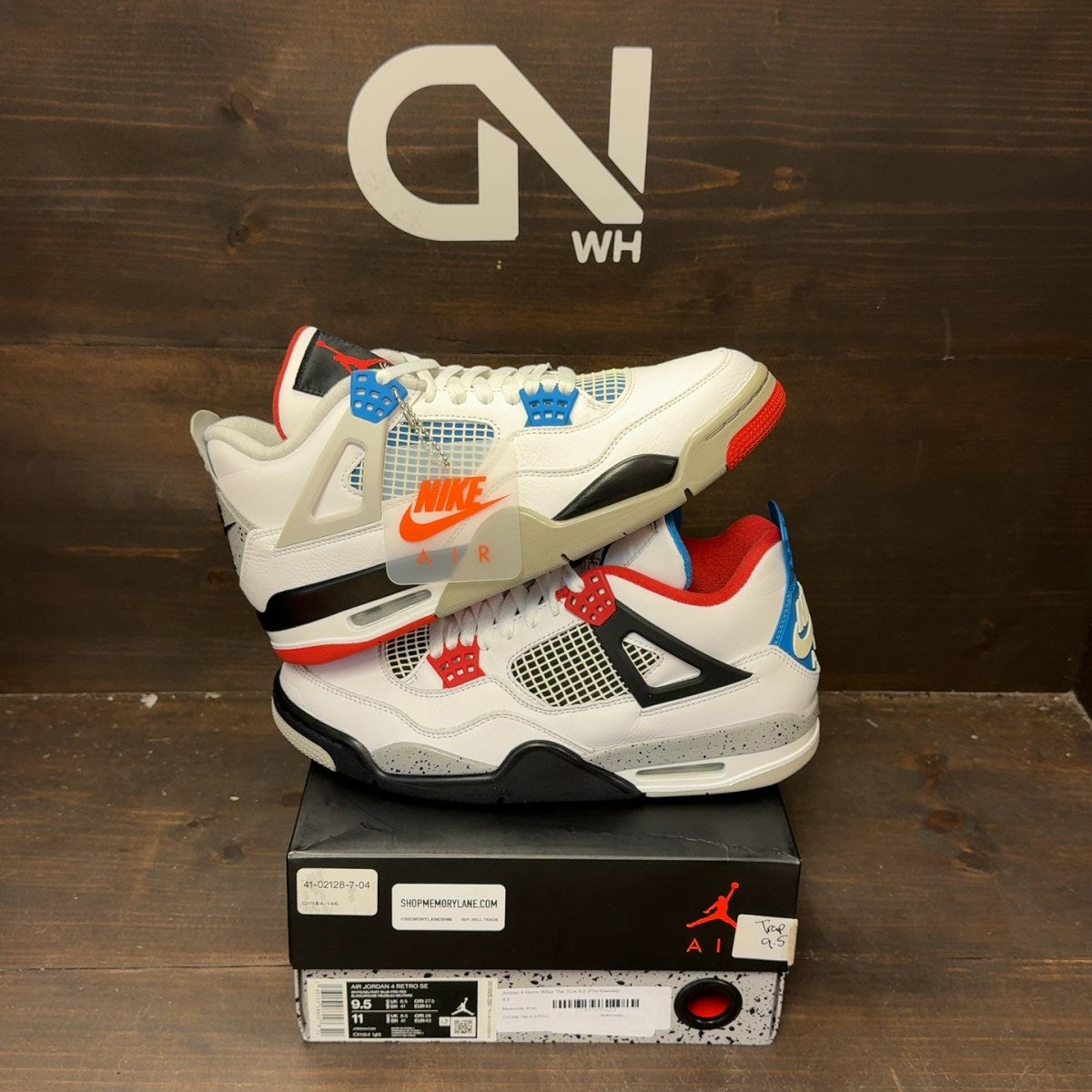 Jordan 4 Retro What The - Image 1