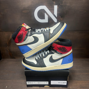 Jordan 1 Retro High OG SP Fragment x Union LA Varsity Red Sport Royal - Image 1