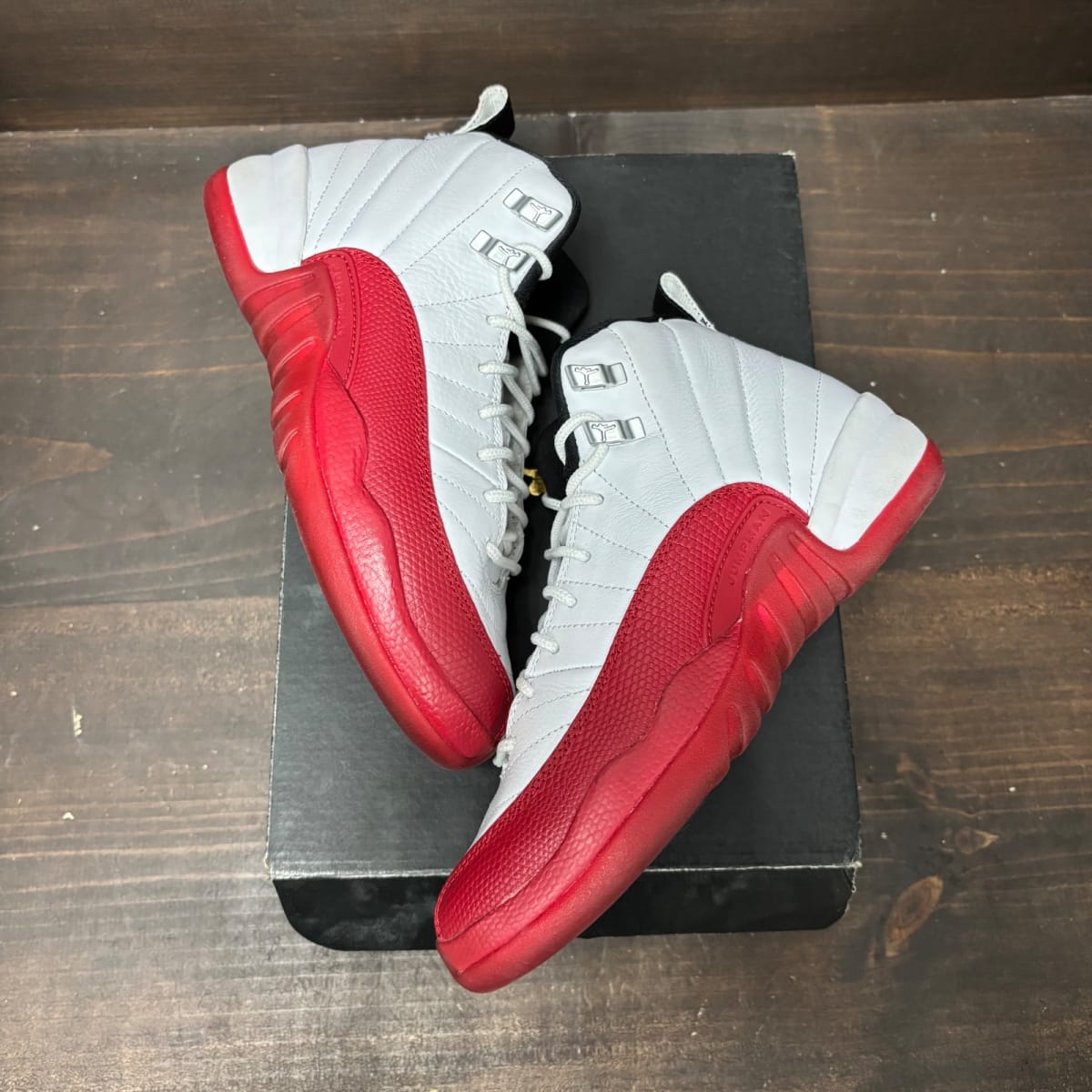 Jordan 12 Retro Cherry (2023) (GS) Size 6Y (Pre-Owned) - back