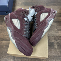 Burgundy Jordan 5 (USED No Box)