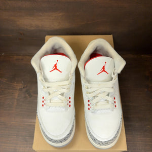 Jordan 3 Retro White Cement Reimagined (GS) Size 5.5Y (Pre-Owned) - Image 3