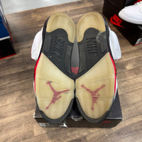Fire Red Silver Tongue Jordan 5 Retro (2020) (USED)