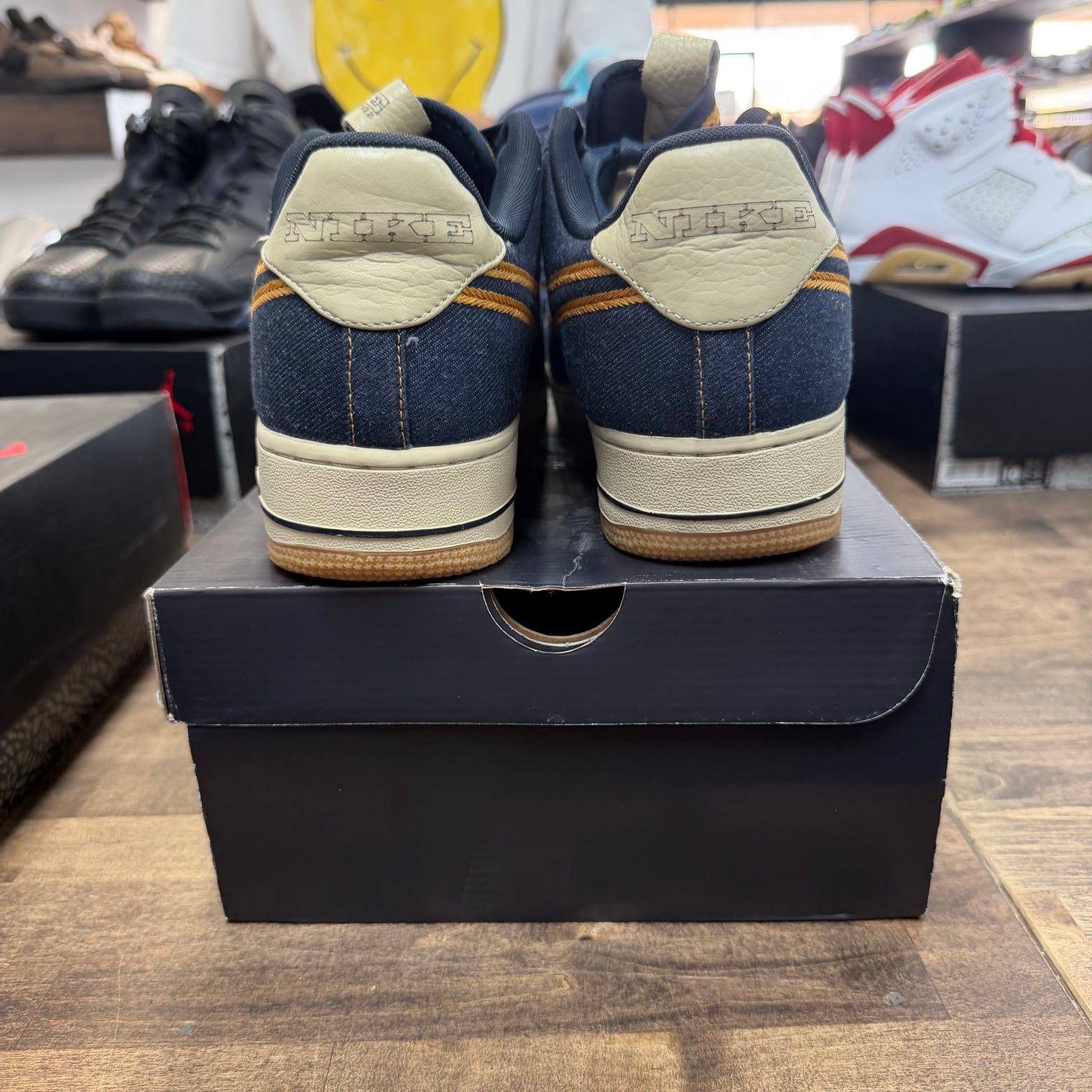 Premium Denim Nike Air Force 1 Low (USED)