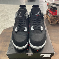 Jordan 4 Black Canvas (USED)