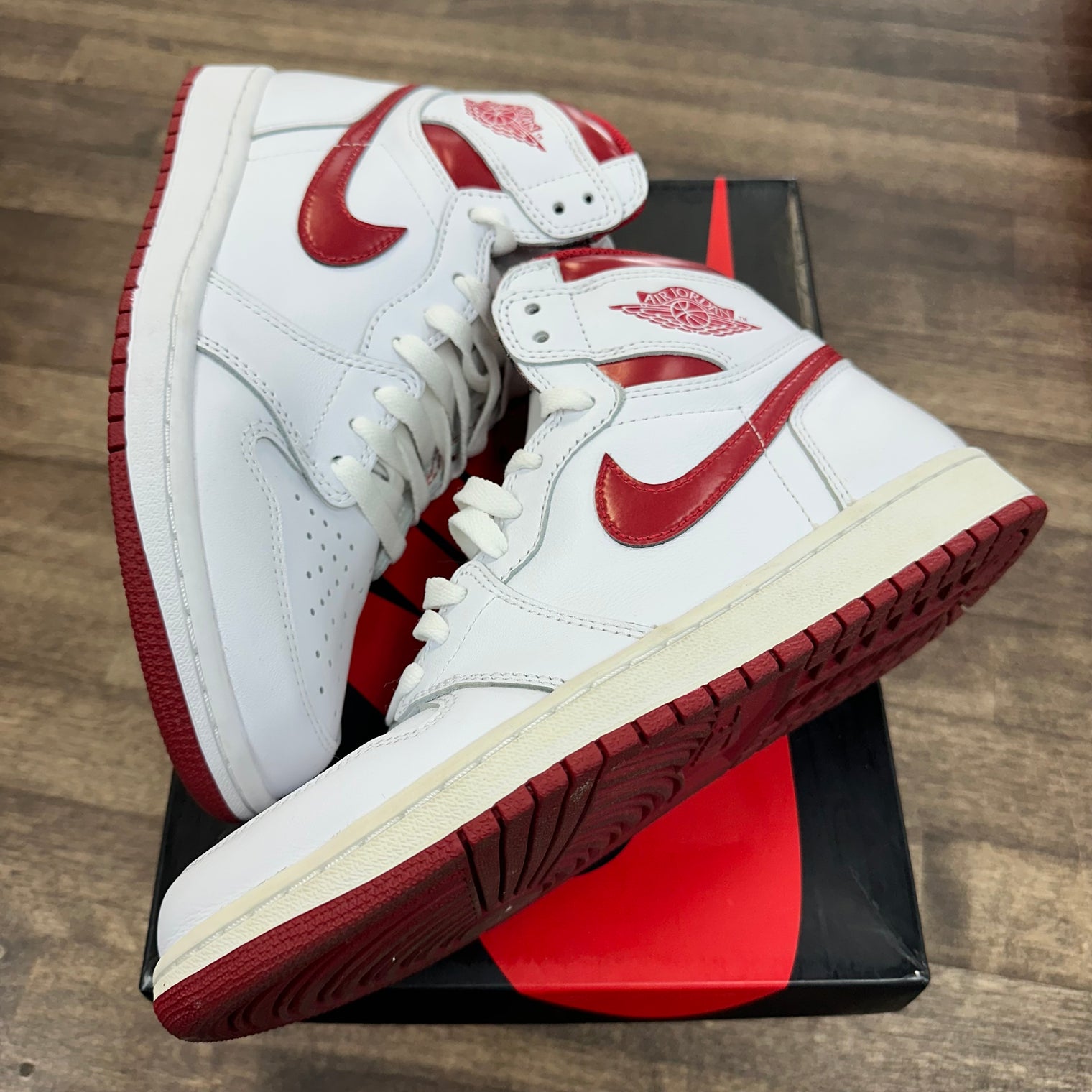 Metallic Red Jordan 1 High (USED)