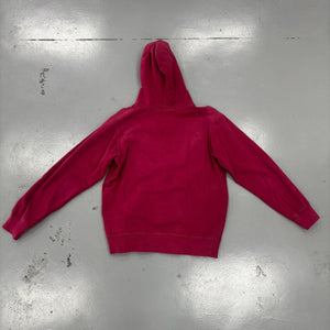 Supreme Small Box Logo Zip Up Hooded Sweatshirt Cardinal Size L (Pre-Owned) - Image 2