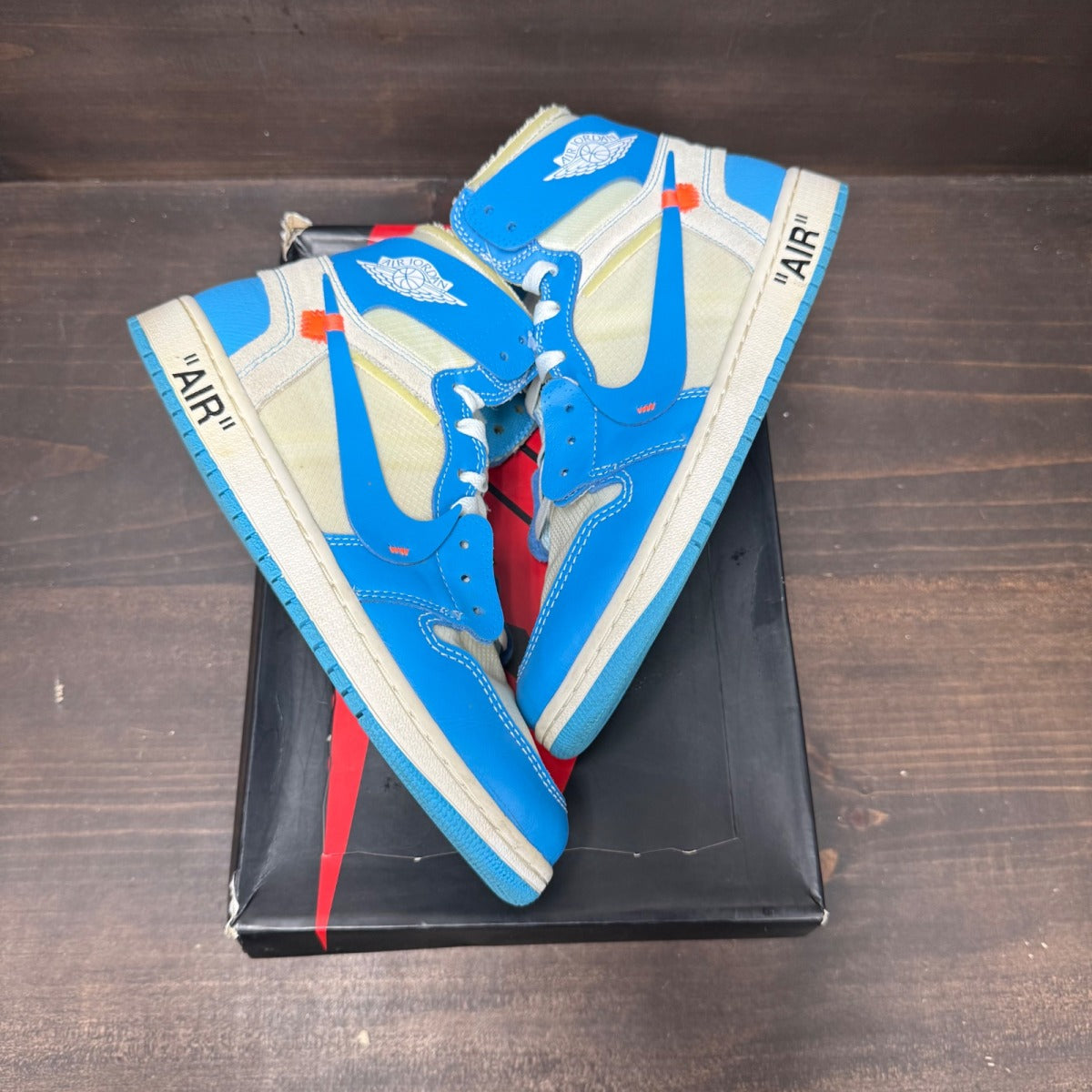 Jordan 1 Retro High Off-White University Blue - Image 2