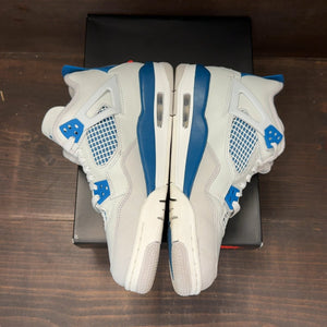 Jordan 4 Retro Military Blue (2024) (GS) Size 7Y (Pre-Owned) - aux