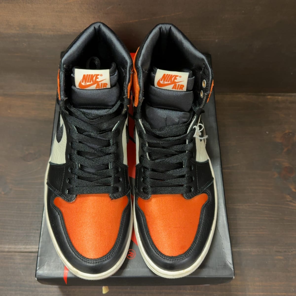 Jordan 1 Retro High OG Satin Shattered Backboard (Women's) Size 9W (Pre-Owned) - tag