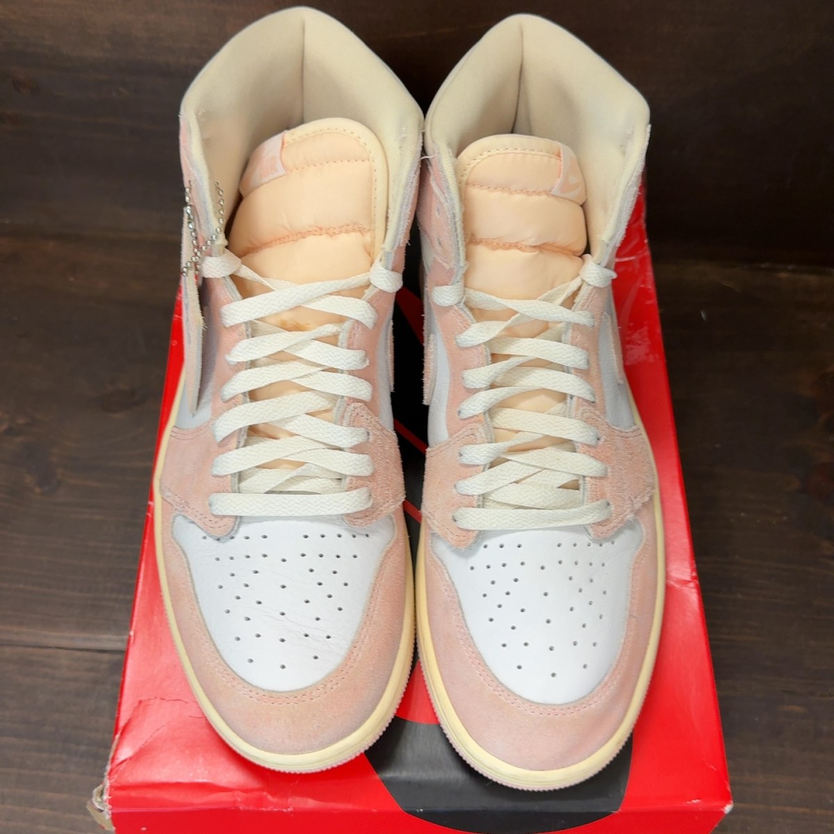 Jordan 1 Retro High OG Washed Pink (Women's) - Image 3