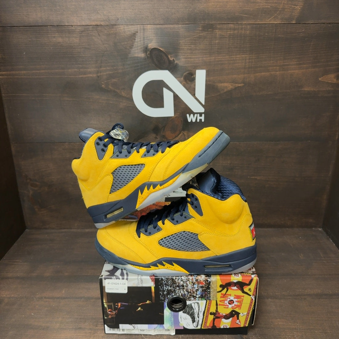 Jordan 5 Retro Michigan (2019) - Image 1