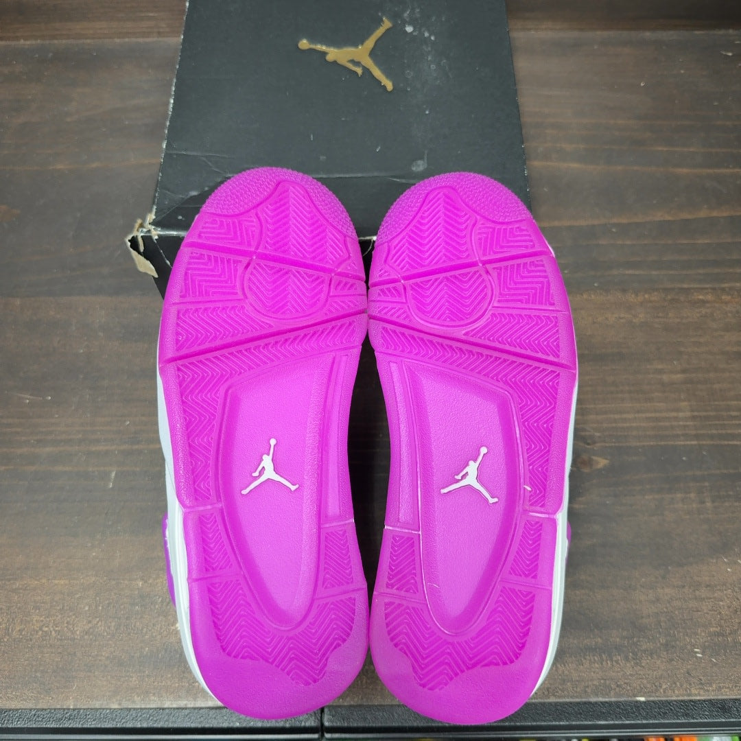 Jordan 4 Retro Hyper Violet (GS) - Image 7