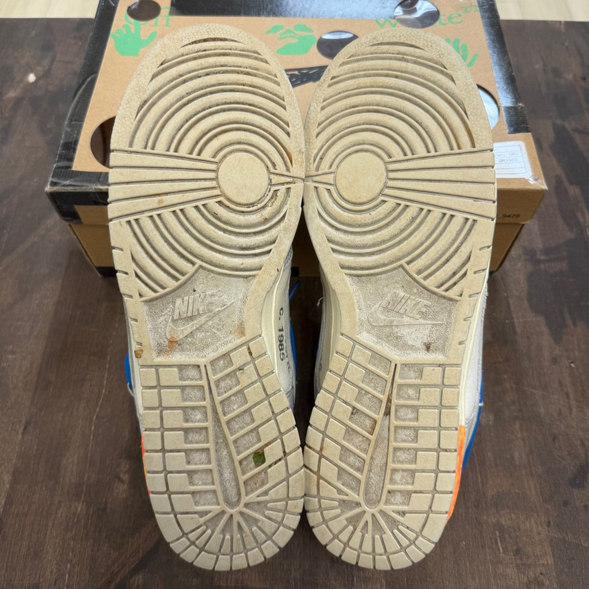 Nike Dunk Low Off-White Lot 10 - Image 3