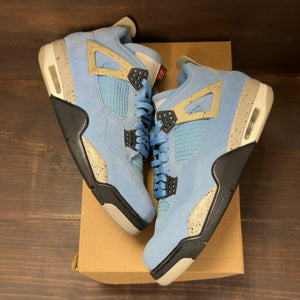 Jordan 4 Retro University Blue Size 10.5 (Pre-Owned) - back