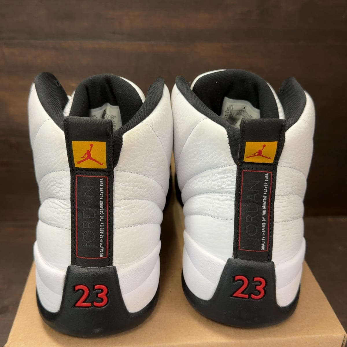 Jordan 12 Retro Taxi (2025) Size 10.5 (Pre-Owned) - aux