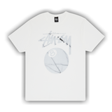 Stussy 8 Ball Marble Tee 'White'