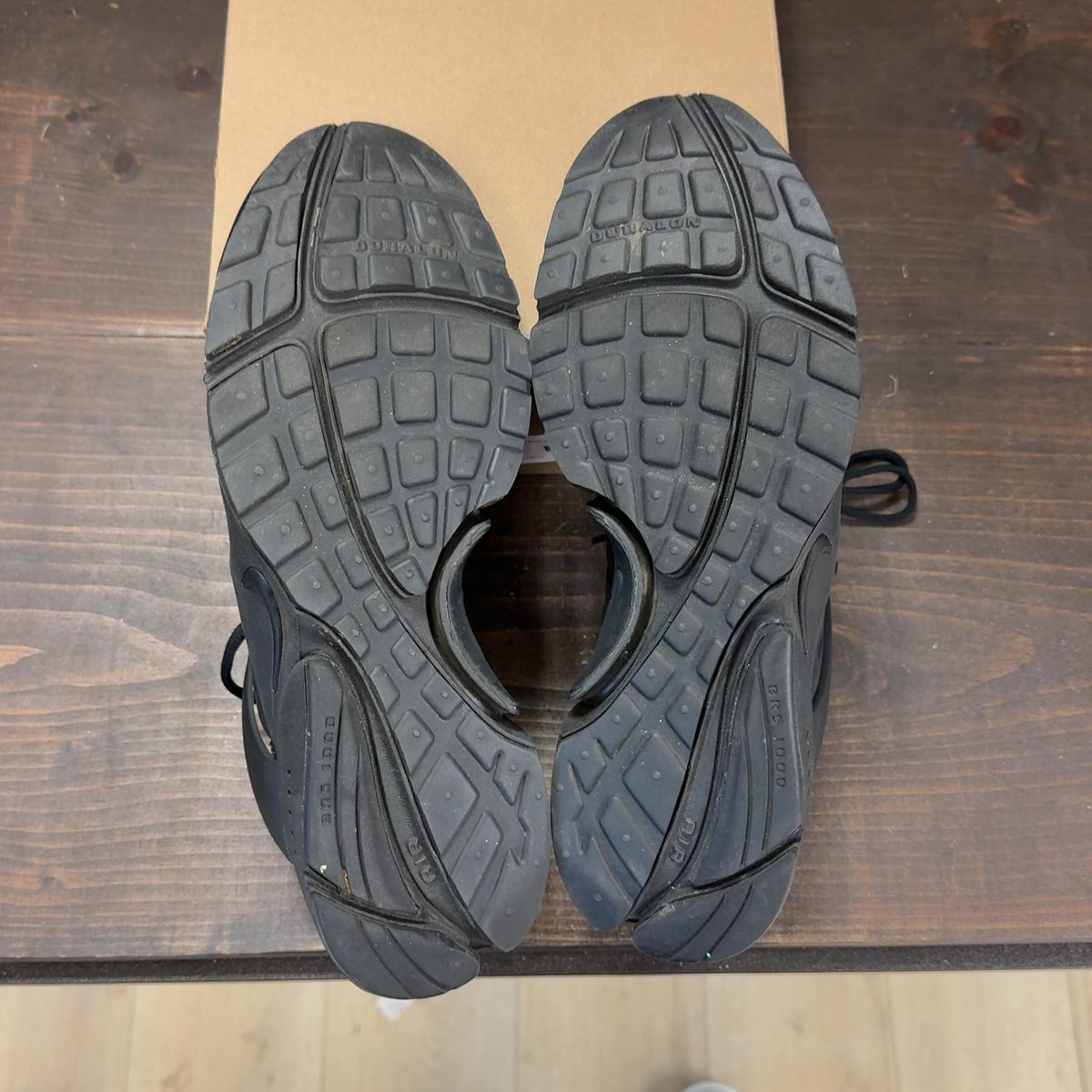 Nike Air Presto Triple Black Shiny Toe Size 11 (Pre-Owned) - aux