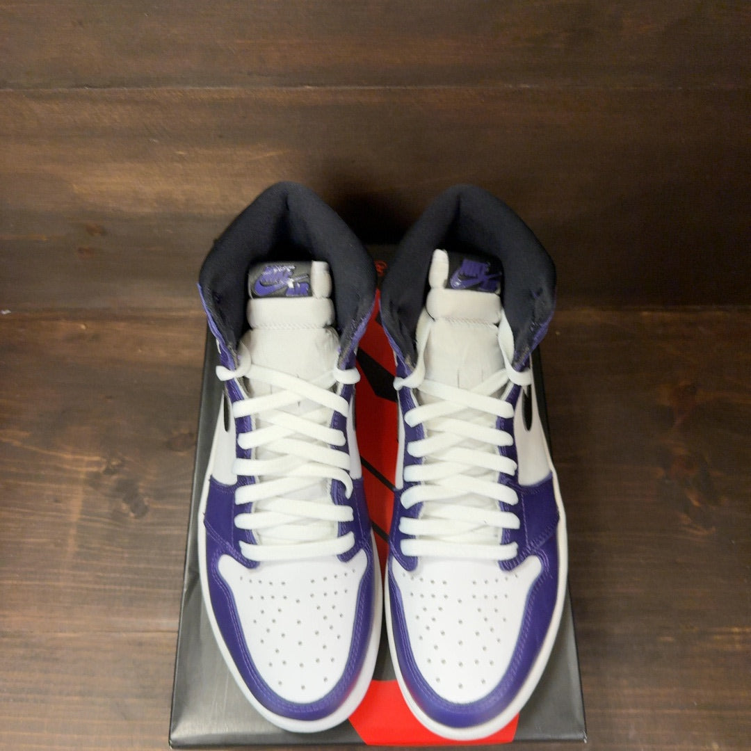 Jordan 1 Retro High Court Purple White - Image 3