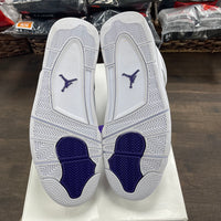 Metallic Purple Jordan 4 Retro (USED)