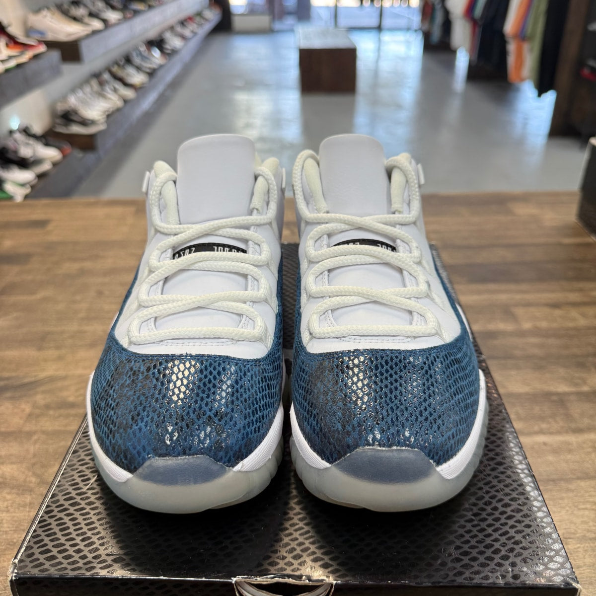 Jordan 11 Retro Low Snake Navy (2019) - Image 3
