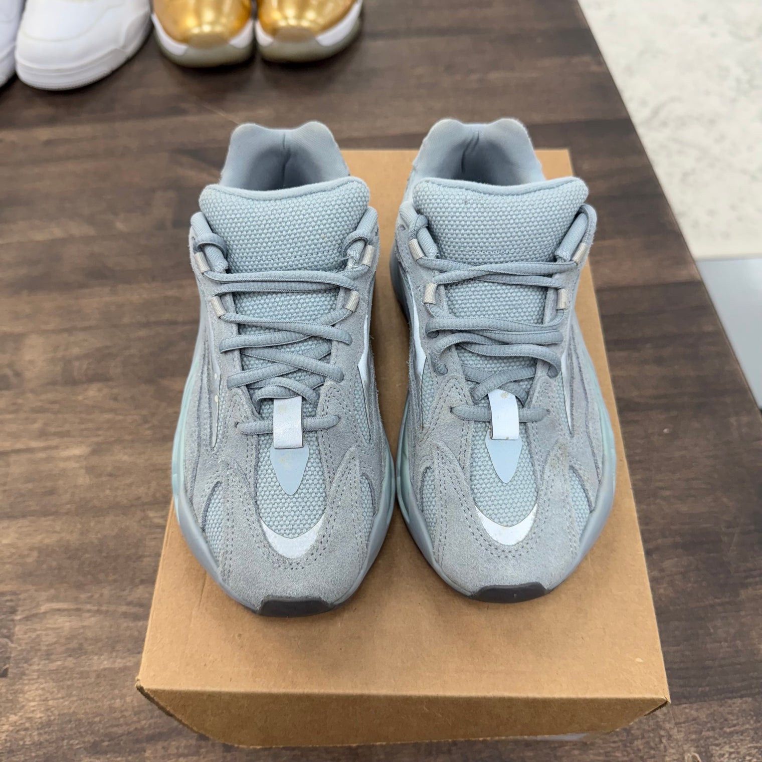Hospital Blue Yeezy 700 (USED, No Box)