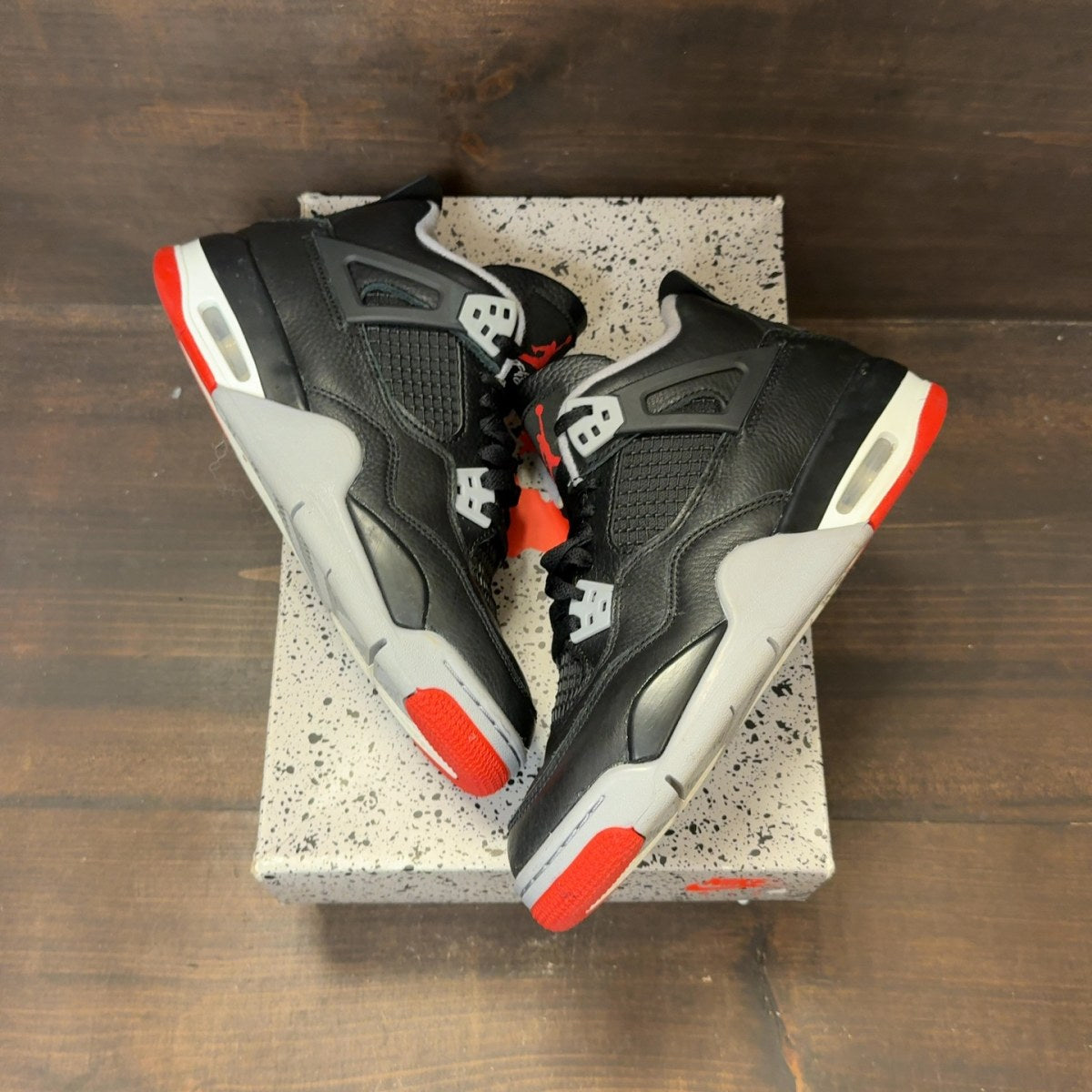 Jordan 4 Retro Bred Reimagined (GS) Size 6Y (Pre-Owned)