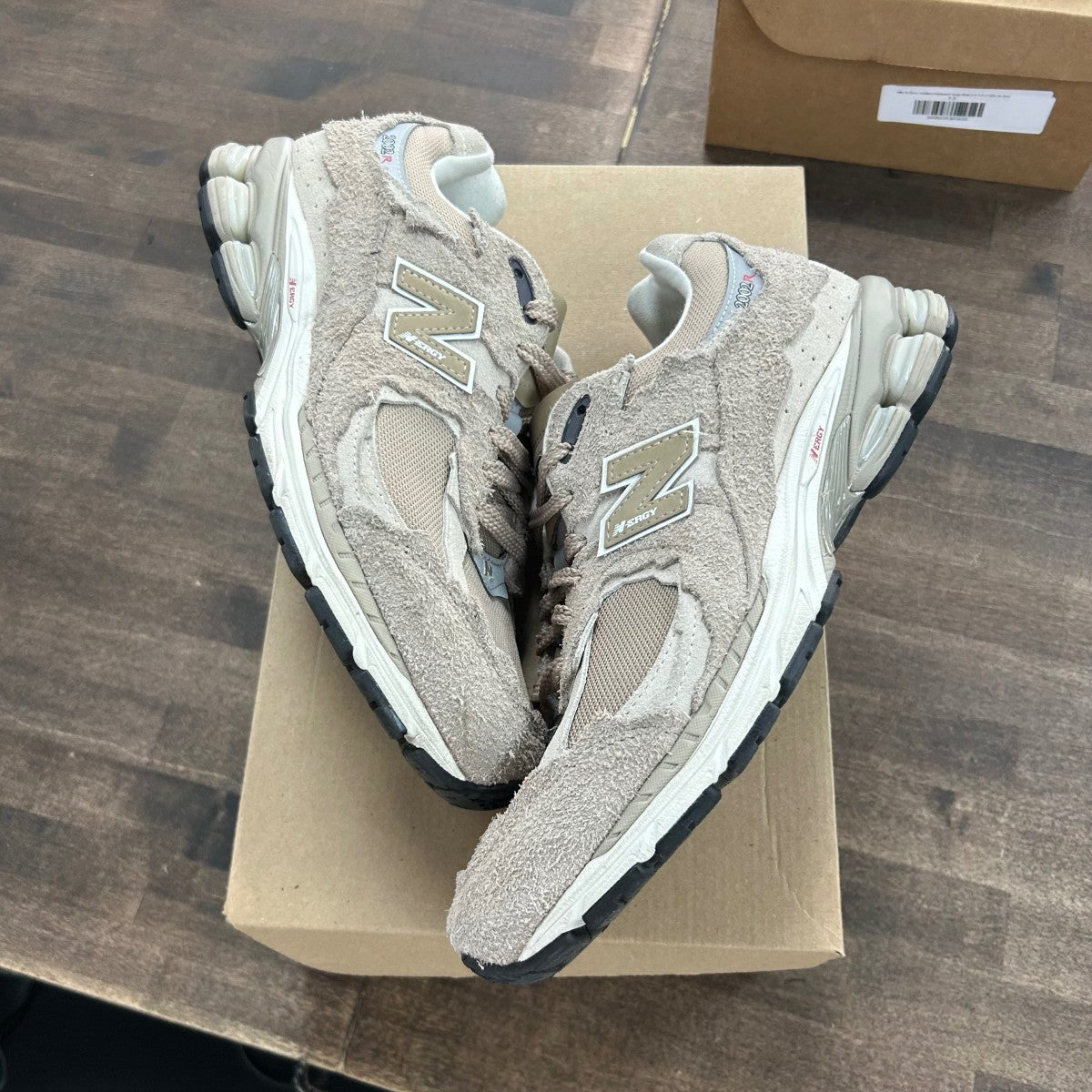 New Balance 2002R Protection Pack Driftwood Size 9.5 (Pre-Owned) - Image 1