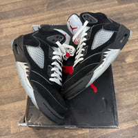 Black Metallic Jordan 5 (USED)