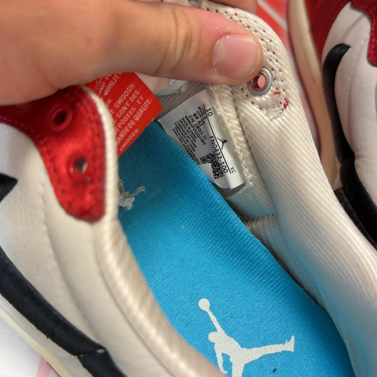 Jordan 1 Retro Low OG Trophy Room Rookie Card Away - Image 7