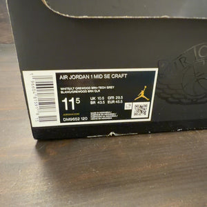 Jordan 1 Mid SE Craft Tech Grey - Image 7