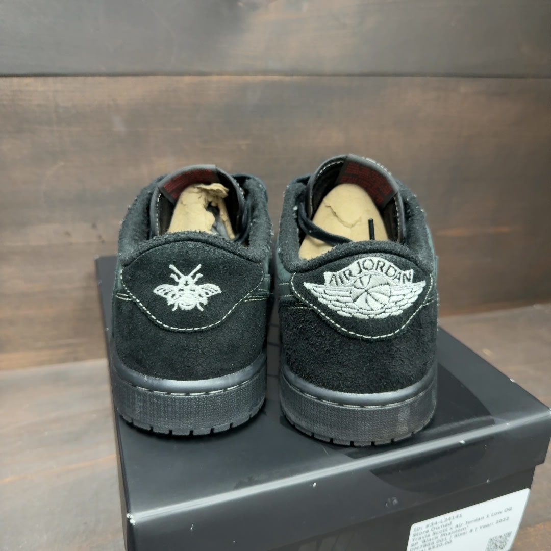 Jordan 1 Retro Low OG SP Travis Scott Black Phantom - Image 4