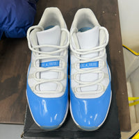 UNC University Blue Jordan 11 Low (USED)