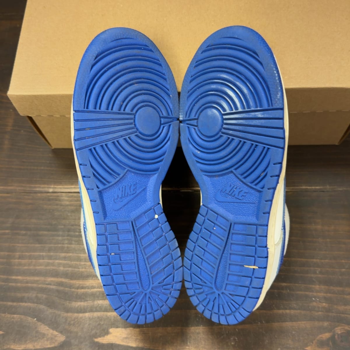 Nike Dunk Low Summit White Hyper Royal (GS) Size 5Y (Pre-Owned) - aux