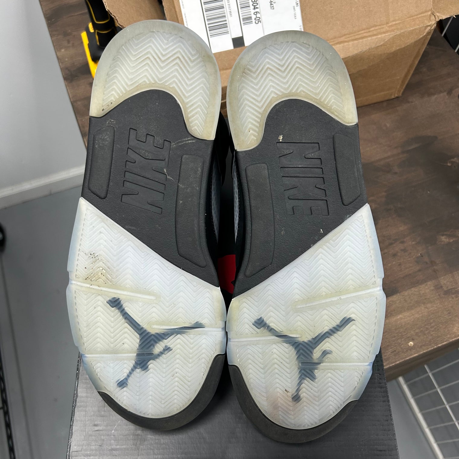 Black Metallic Jordan 5 (2025) (USED)