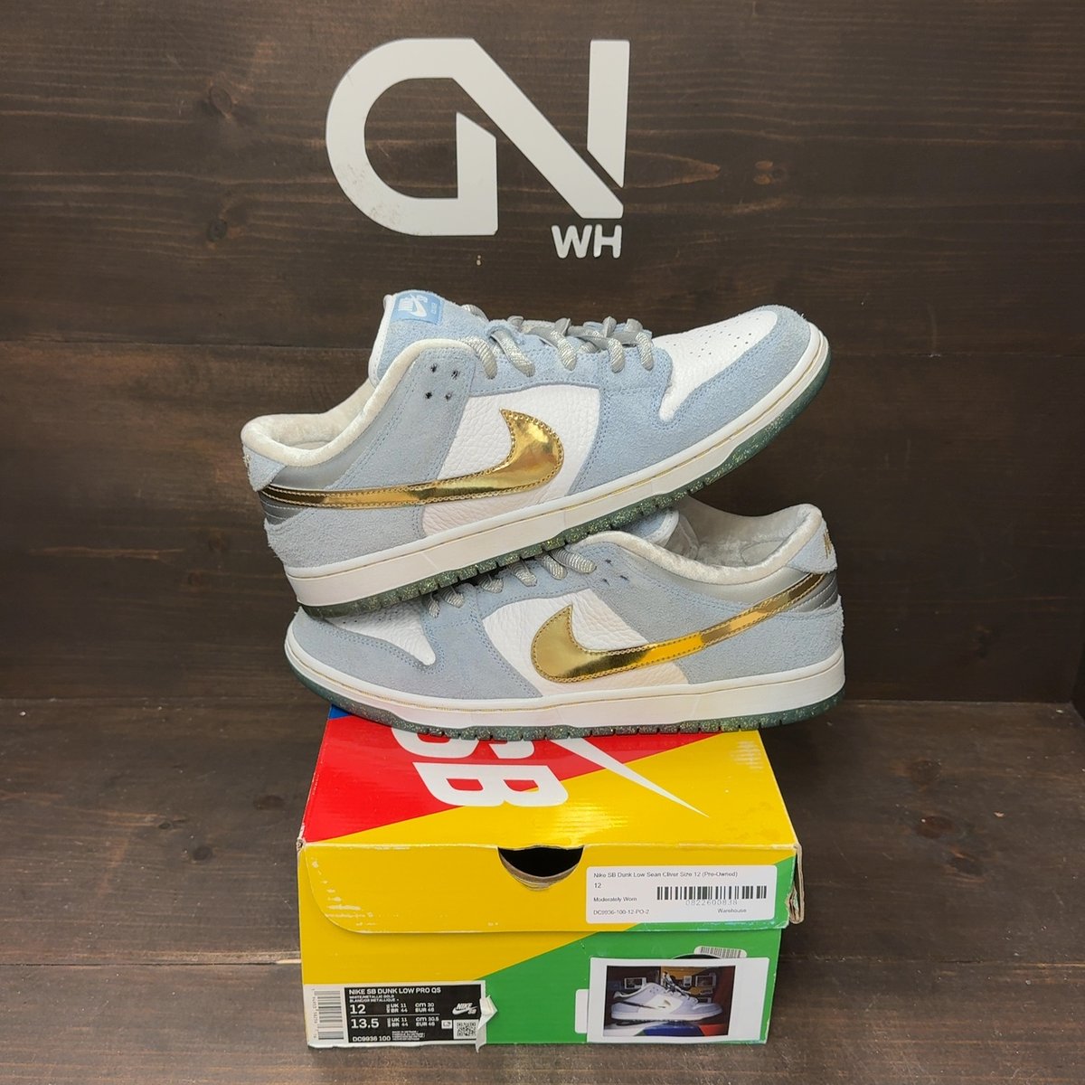 Nike SB Dunk Low Sean Cliver Size 12 (Pre-Owned) - front