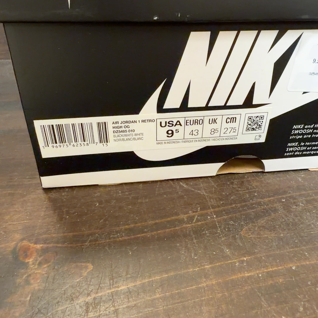 Jordan 1 Retro High OG Black White - Image 7