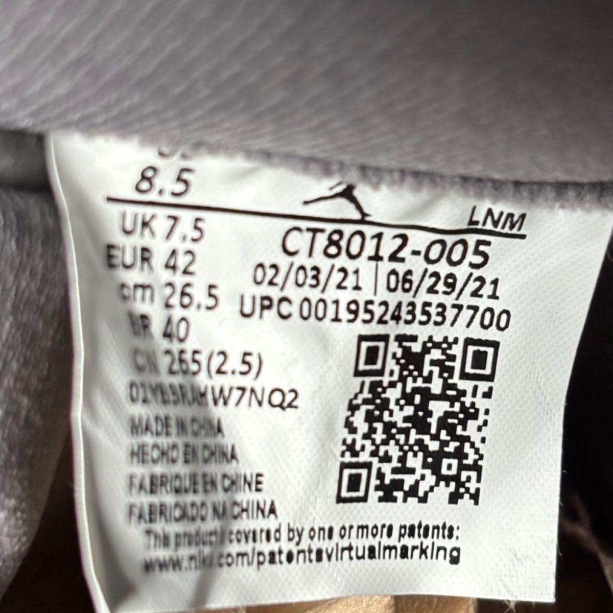 Jordan 11 Retro Cool Grey (2021) - Image 8