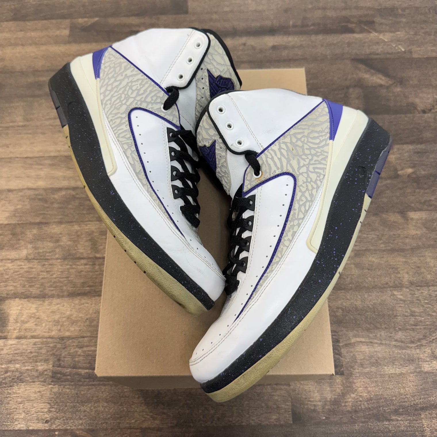 Dark Concord Jordan 2 Retro (USED, No Box)