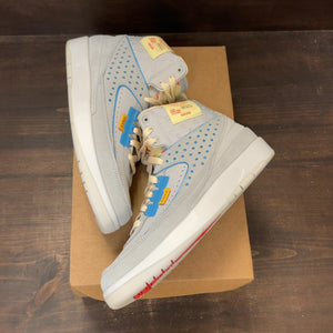 Jordan 2 Retro SP Union Grey Fog Size 7.5 (Pre-Owned) - Image 2