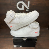 Nike Air Force 1 Mid Supreme White - Image 1
