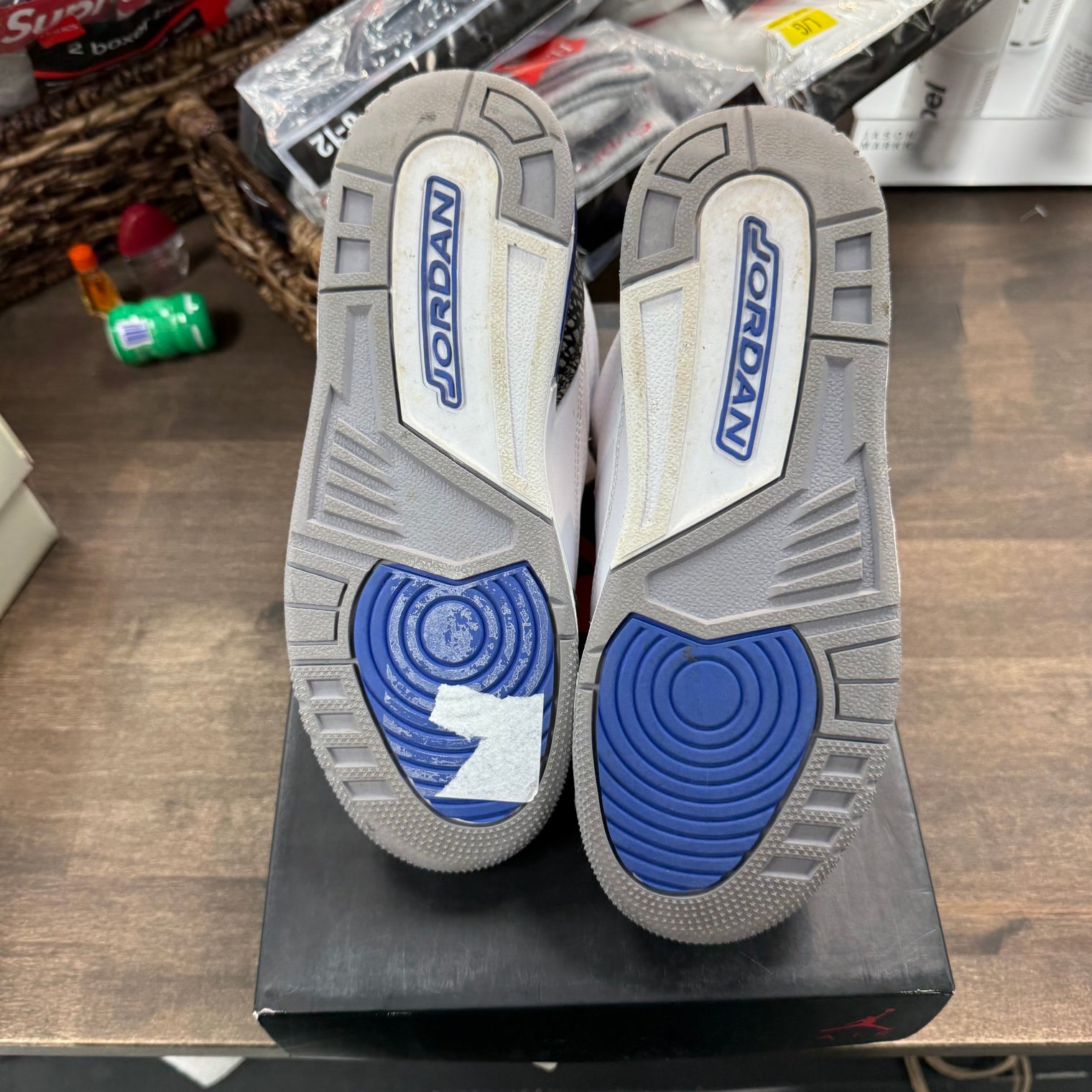 Racer Blue Jordan 3 Retro (GS) (USED)