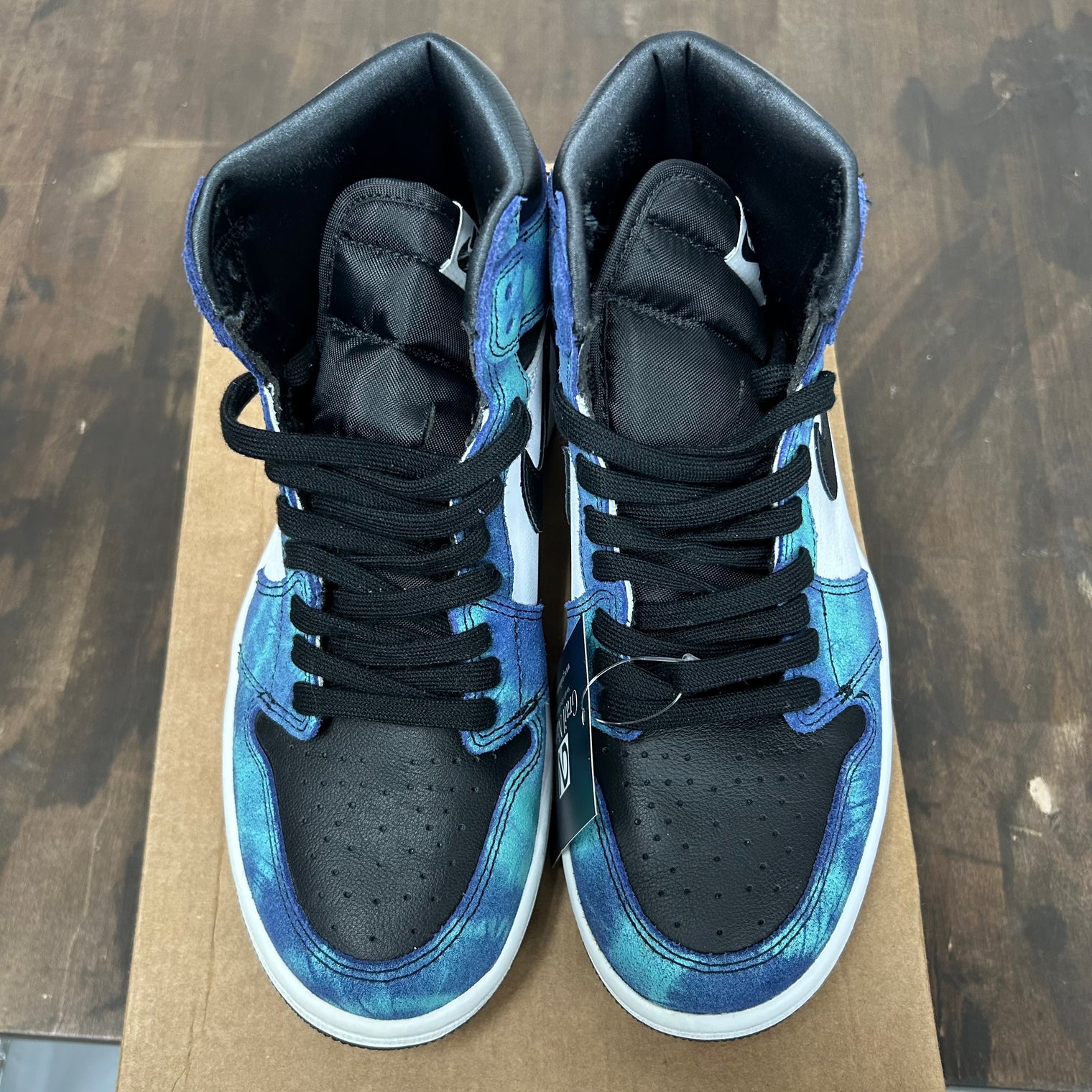 Tie Dye Jordan 1 High (W) (USED, No Box)